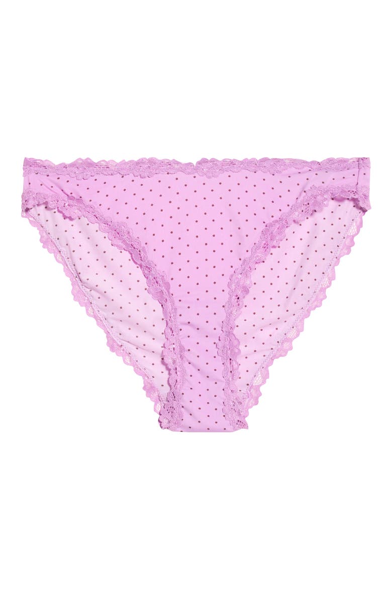 Intimately FP Charlie Micro Bikini, Alternate, color, PURPLE DOT