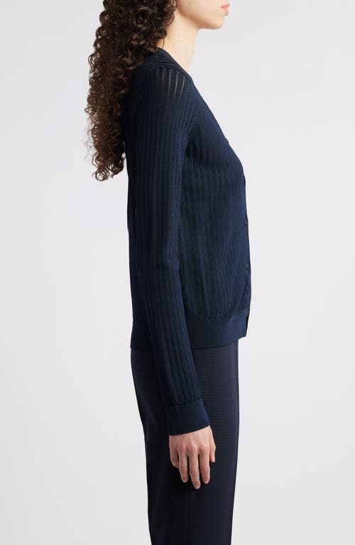 Hugo Boss Boss Fancarena Cardigan In Sky Captain