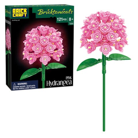 Bricktanicals Hydrangea Building Set