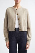 LOULOU DE SAISON Heike Crop Cardigan