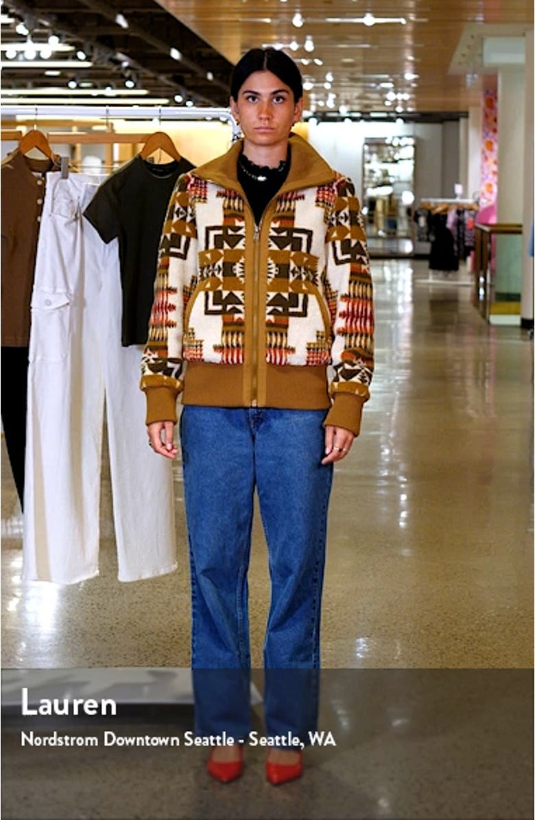 Foxglove Range Fleece Bomber Jacket, sales video thumbnail