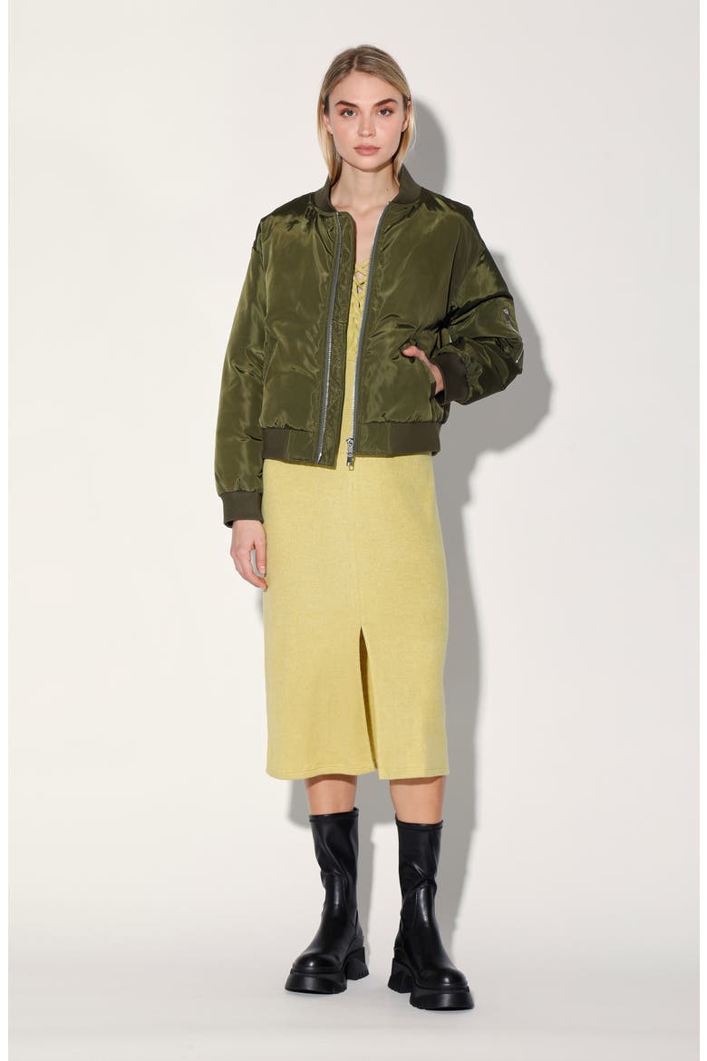 Elias Bomber Jacket, Alternate, color, OLIVE