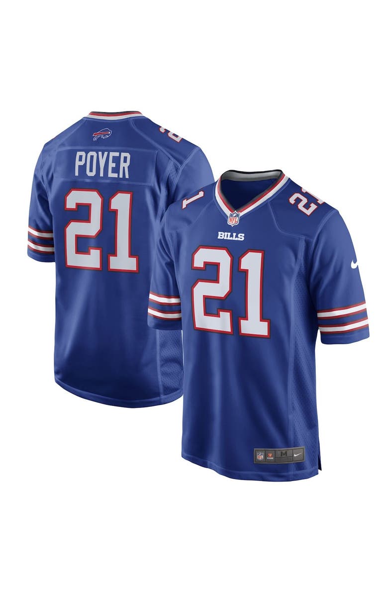 Nike Men's Nike Jordan Poyer Royal Buffalo Bills Team Game Jersey, Alternate, color, 