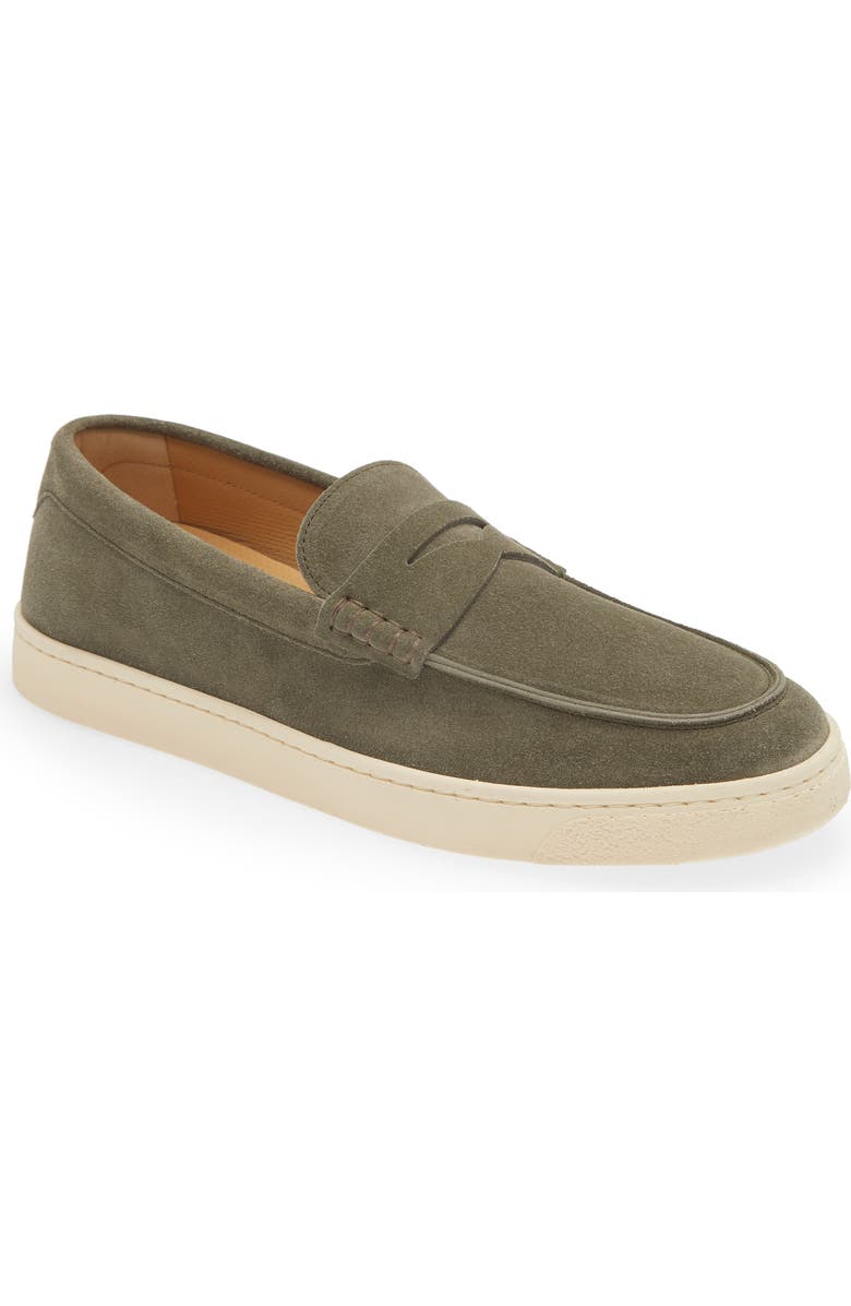Brunello Cucinelli Suede Slip-On Sneaker, Main, color,