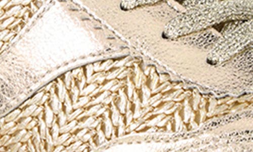 Dirty Laundry Tropics Braid Sneaker In Gold