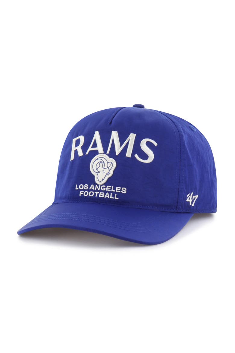 Men's '47 Royal Los Angeles Rams Modernia Hitch Adjustable Hat, Main, color, Royal