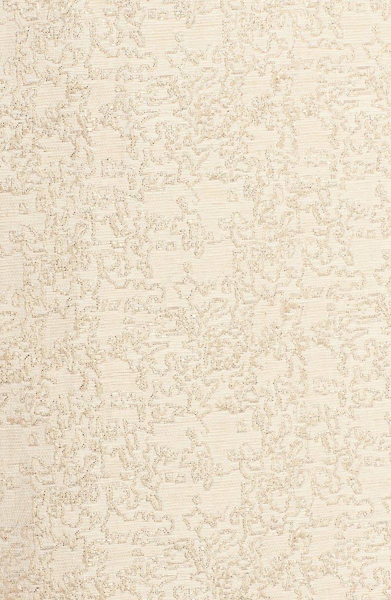 Tahari Metallic Jacquard Jacket & Dress, Alternate, color,