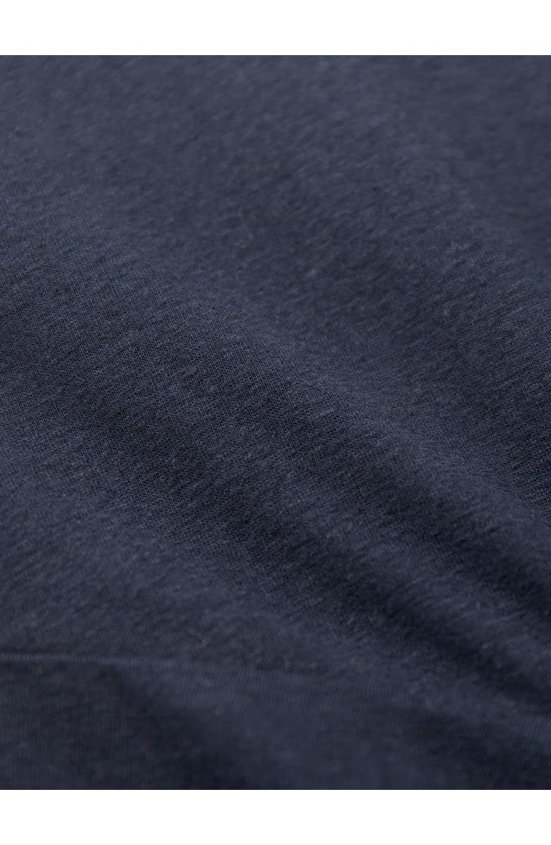 Celtic & Co. Knot Detail Jersey Dress, Alternate, color, Navy