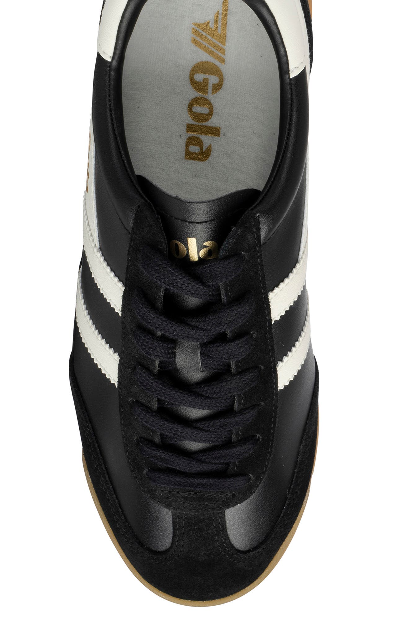 Tornado Leather Sneaker, Alternate, color, BLACK/ OFF WHITE