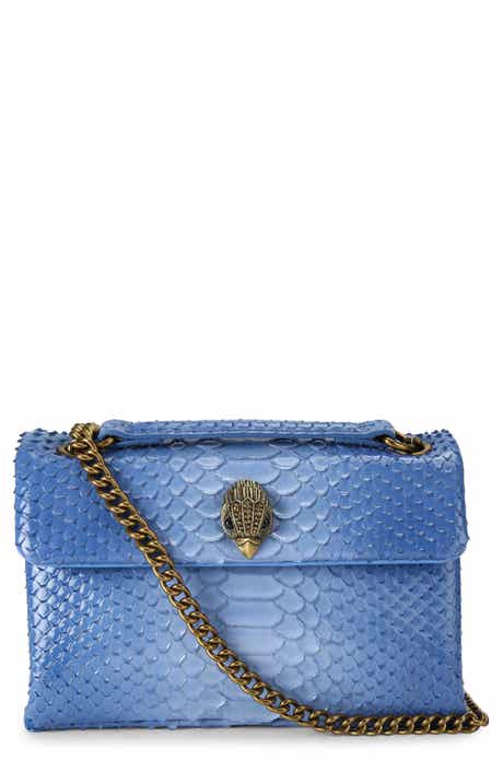 Kurt Geiger London Kensington Croc-Embossed Leather Convertible Shoulder Bag