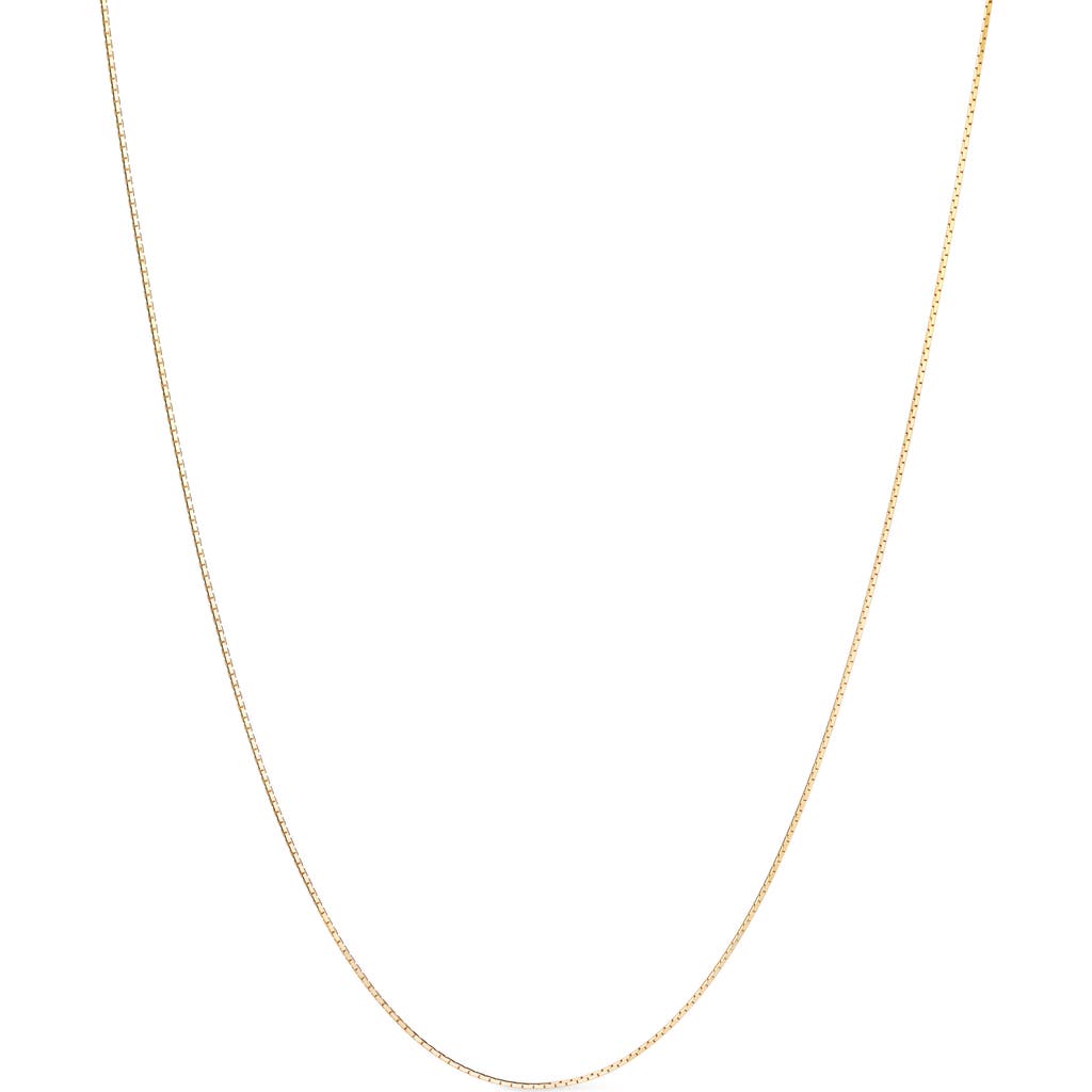 Ana Luisa Solid Silk Chain Necklace In Gold