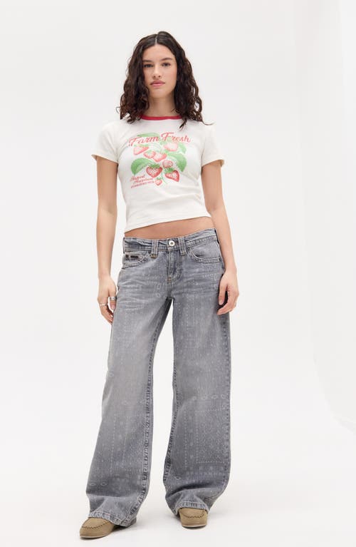 Bdg Urban Outfitters Kayla Bandana Print Wide Leg Jeans
