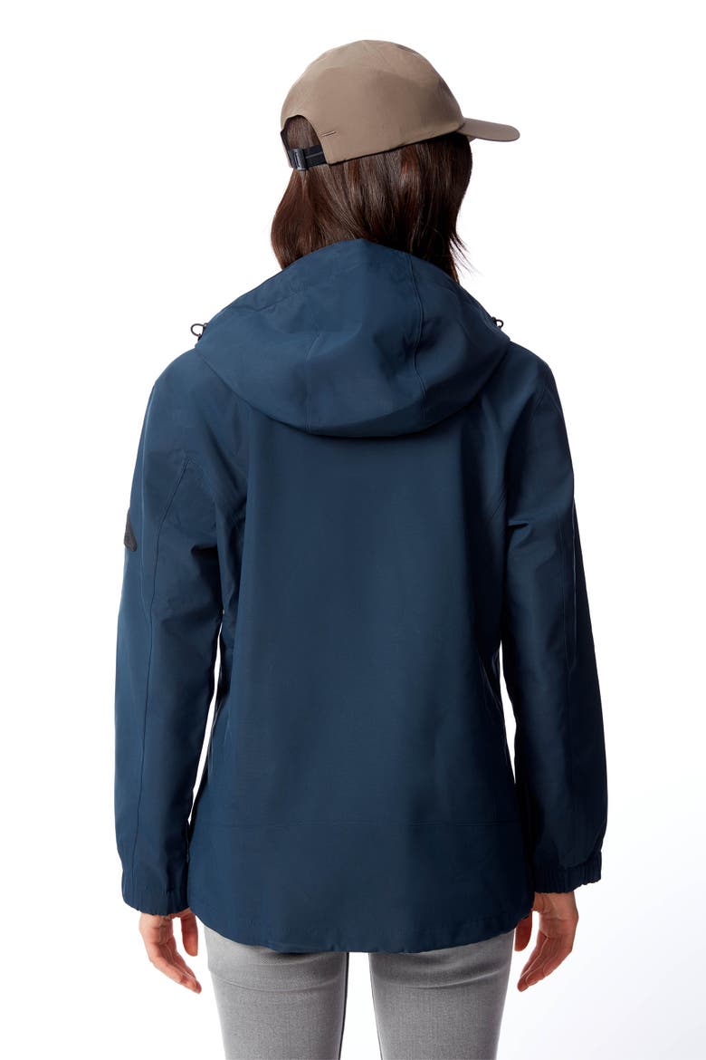 Tahsis - Plus Size Lightweight Waterproof Shell Rain Jacket, Alternate, color, Blue