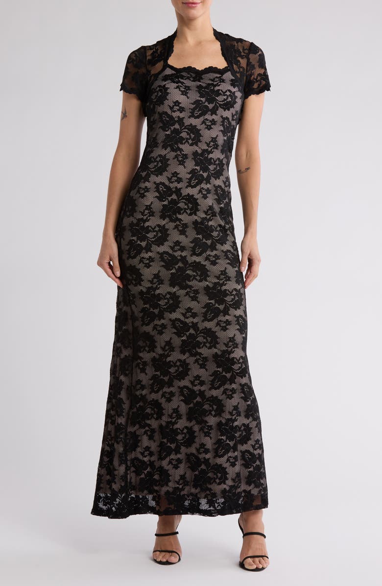 Marina Lace Gown, Main, color, 