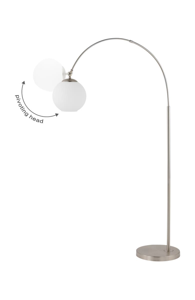 JONATHAN Y Nora 71" Coastal Vintage Iron LED Floor Lamp, Alternate, color, 