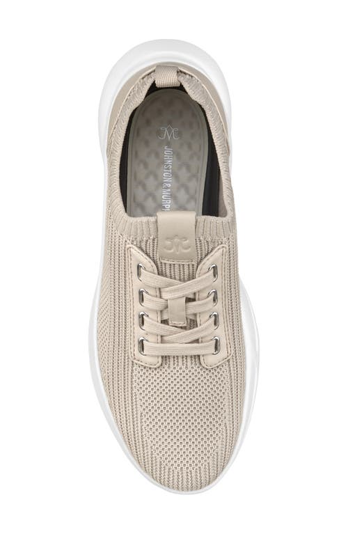 Johnston & Murphy Escape Knit Sneaker In Blush Knit
