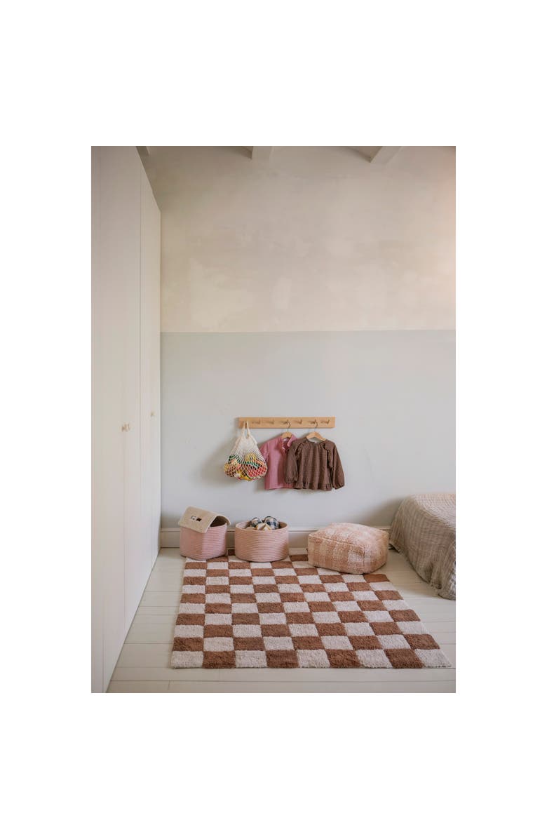 Lorena Canals Basket Gram, Alternate, color, Rose