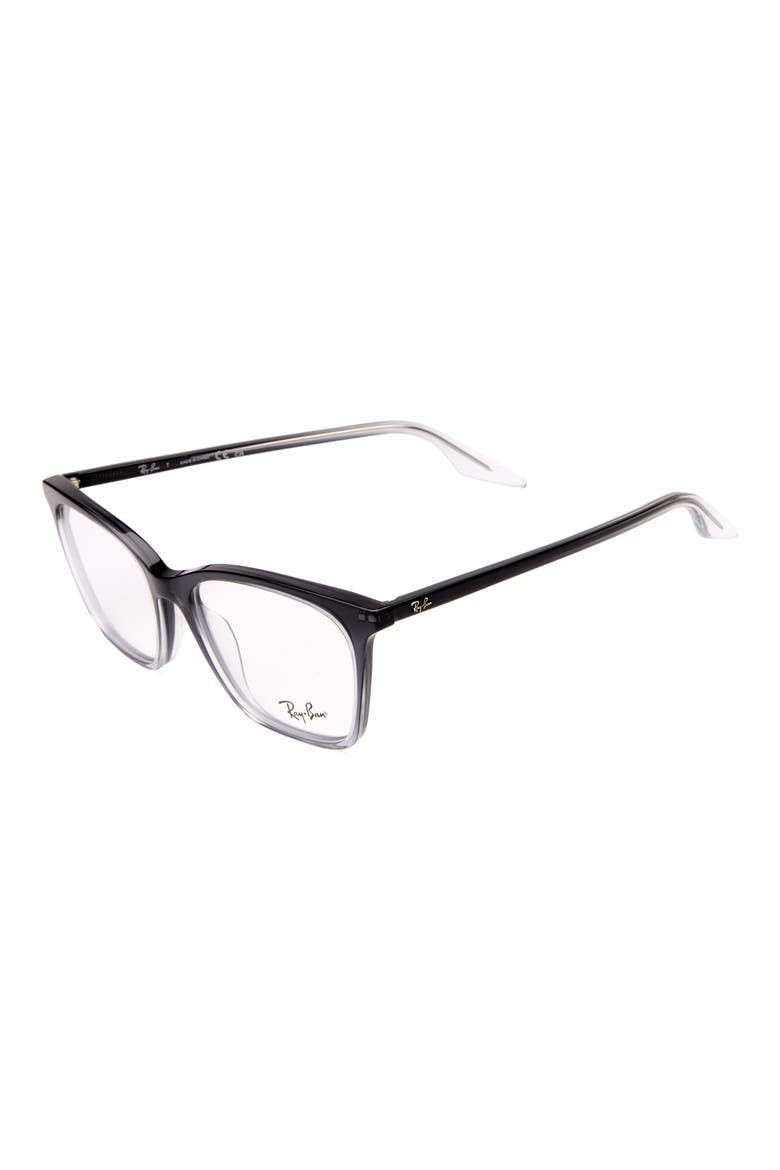 52mm Cat Eye Optical Glasses, Main, color, GREY
