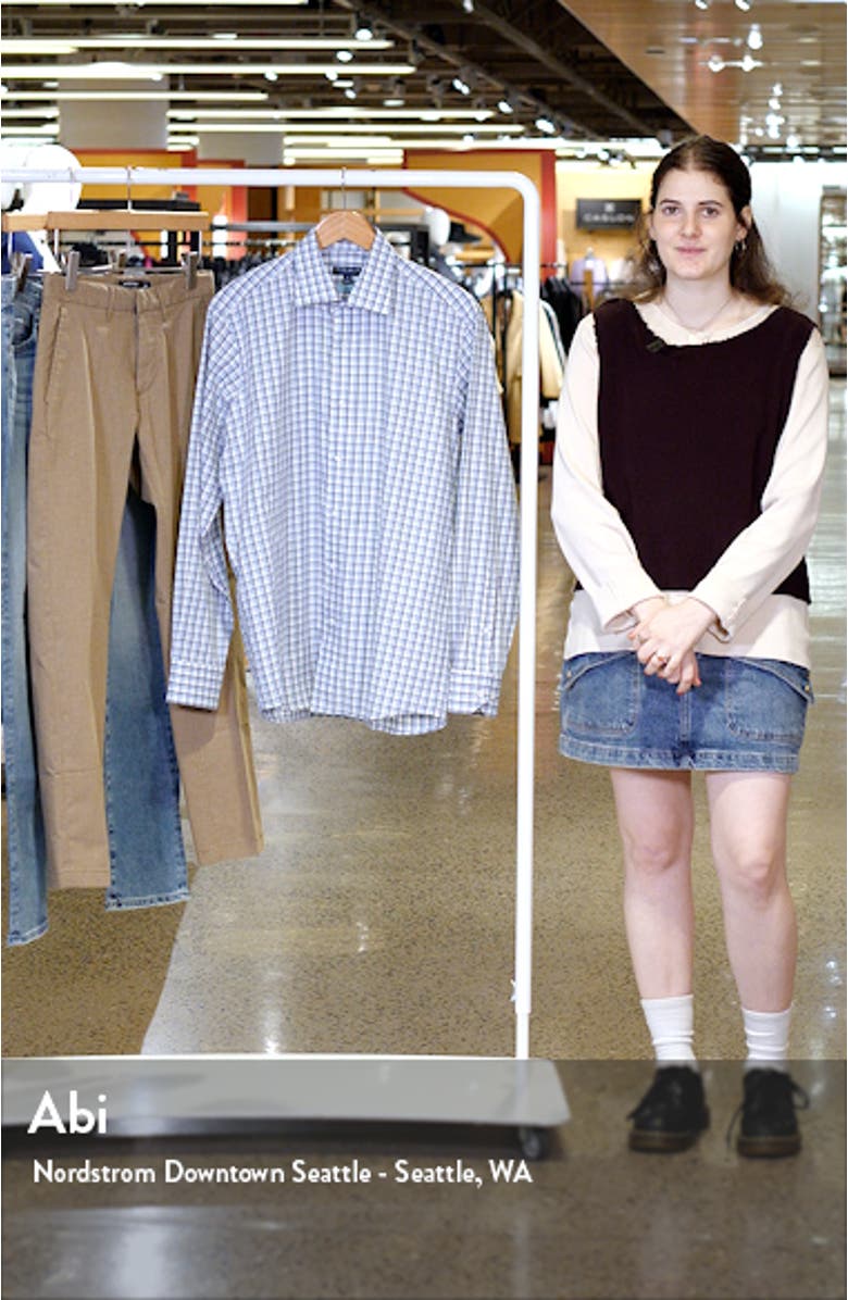 Crown Crafted Hogwill Check Button-Up Shirt, sales video thumbnail