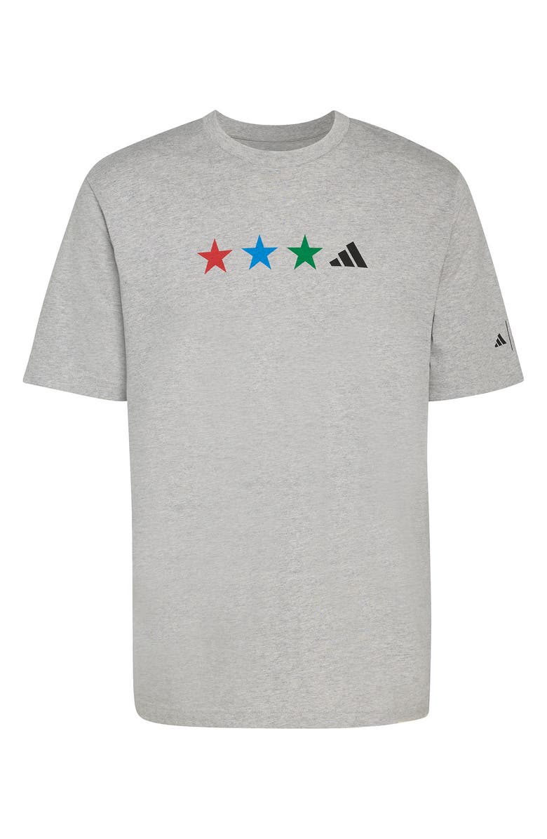 adidas FIFA World Cup Cotton Graphic T-Shirt, Main, color, Medium Grey Heather