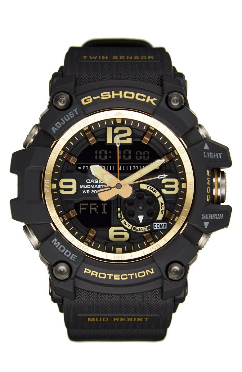 G-SHOCK AD Mudmaster Strap Watch, 56mm, Main, color,