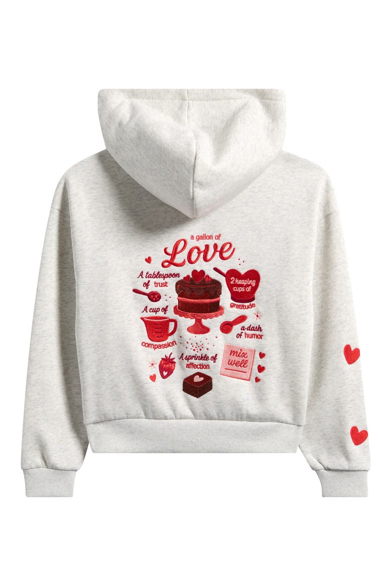 Kids' A Gallon Hoodie, Alternate, color, HEATHER GRAY