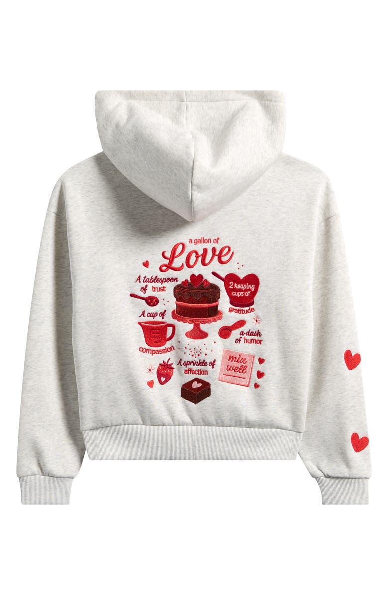 HAPPY CAMP3R Kids' A Gallon Hoodie, Alternate, color, Heather Gray