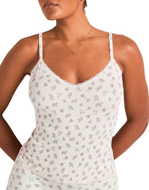 Pointelle Cami Top