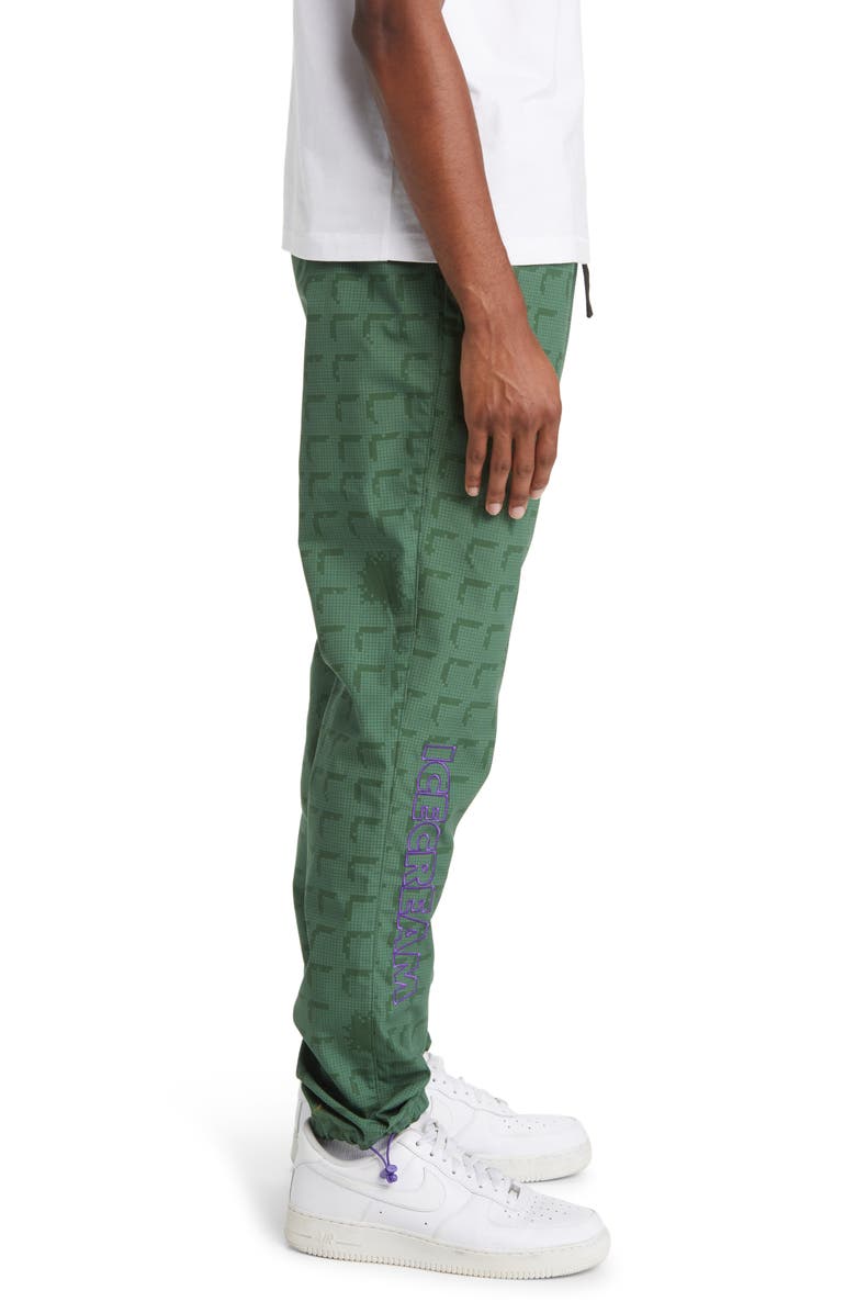 ICECREAM Waffle Print Woven Pants, Alternate, color,