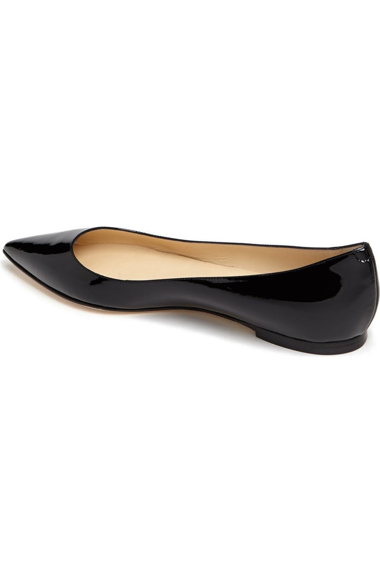 Jimmy Choo 'Alina' Pointy Toe Flat, Alternate, color,