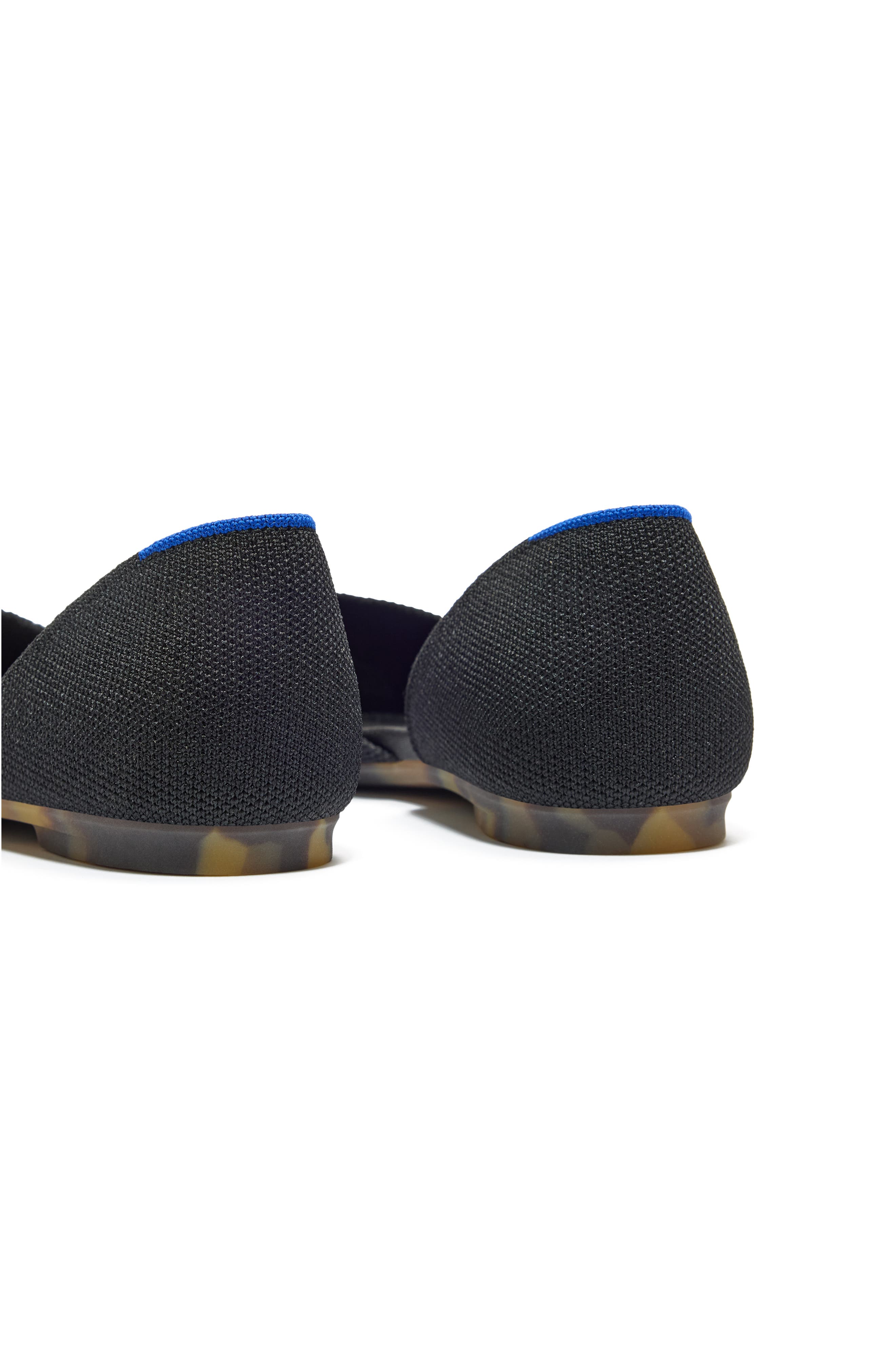 Rothy's The d'Orsay Flat, Alternate, color, Black