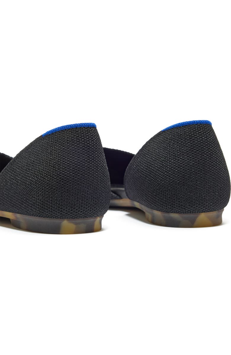 Rothy's The d'Orsay Flat, Alternate, color, Black