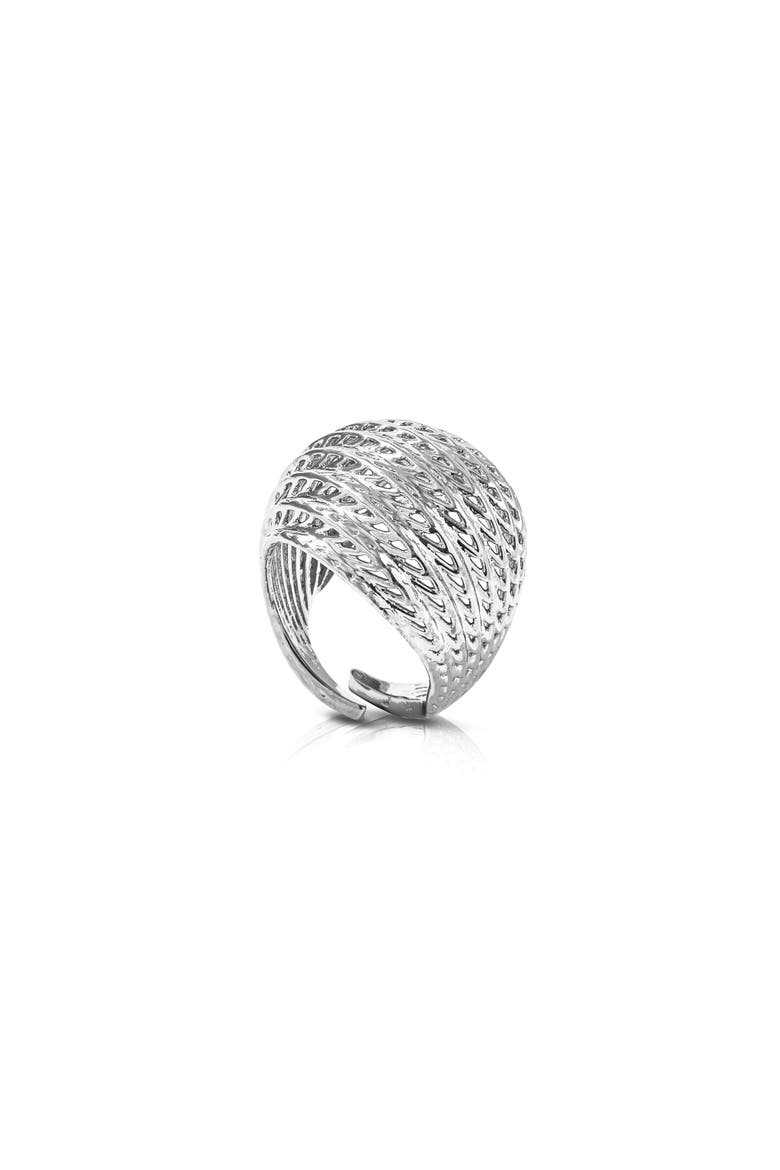 Flow Ball Ring, Main, color, Silver