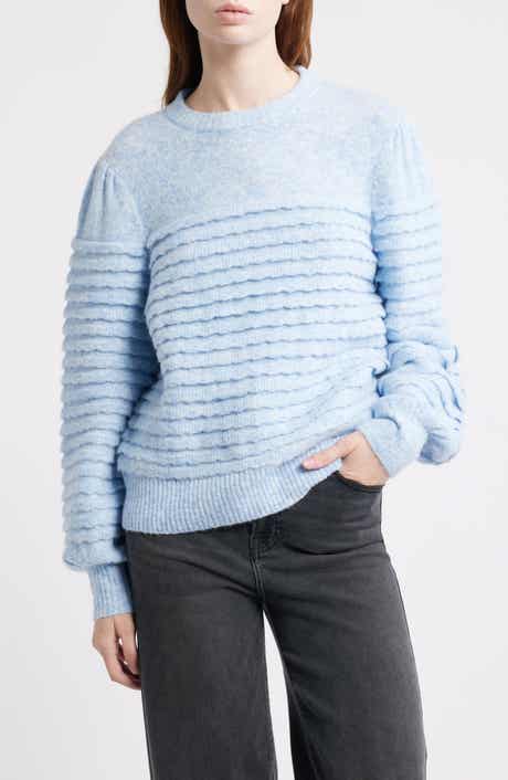 Treasure & Bond Scalloped Crewneck Sweater