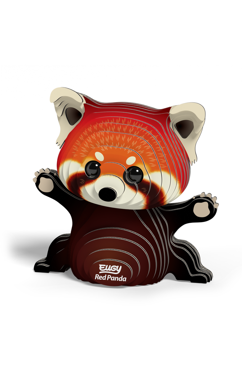 Eugy Puzzles Red Panda 3D Puzzle, Alternate, color, 