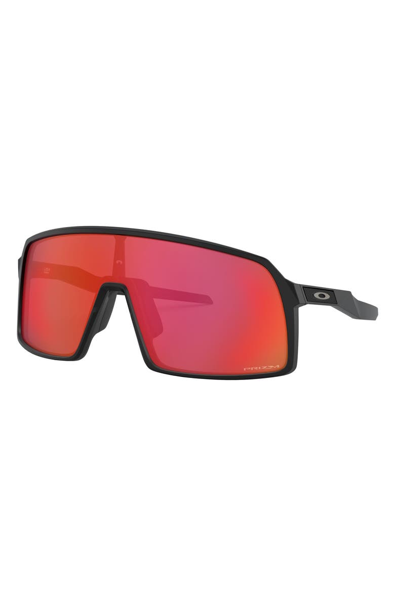 Oakley Sutro 137mm Prizm<sup>™</sup> Shield Sunglasses, Alternate, color, Black