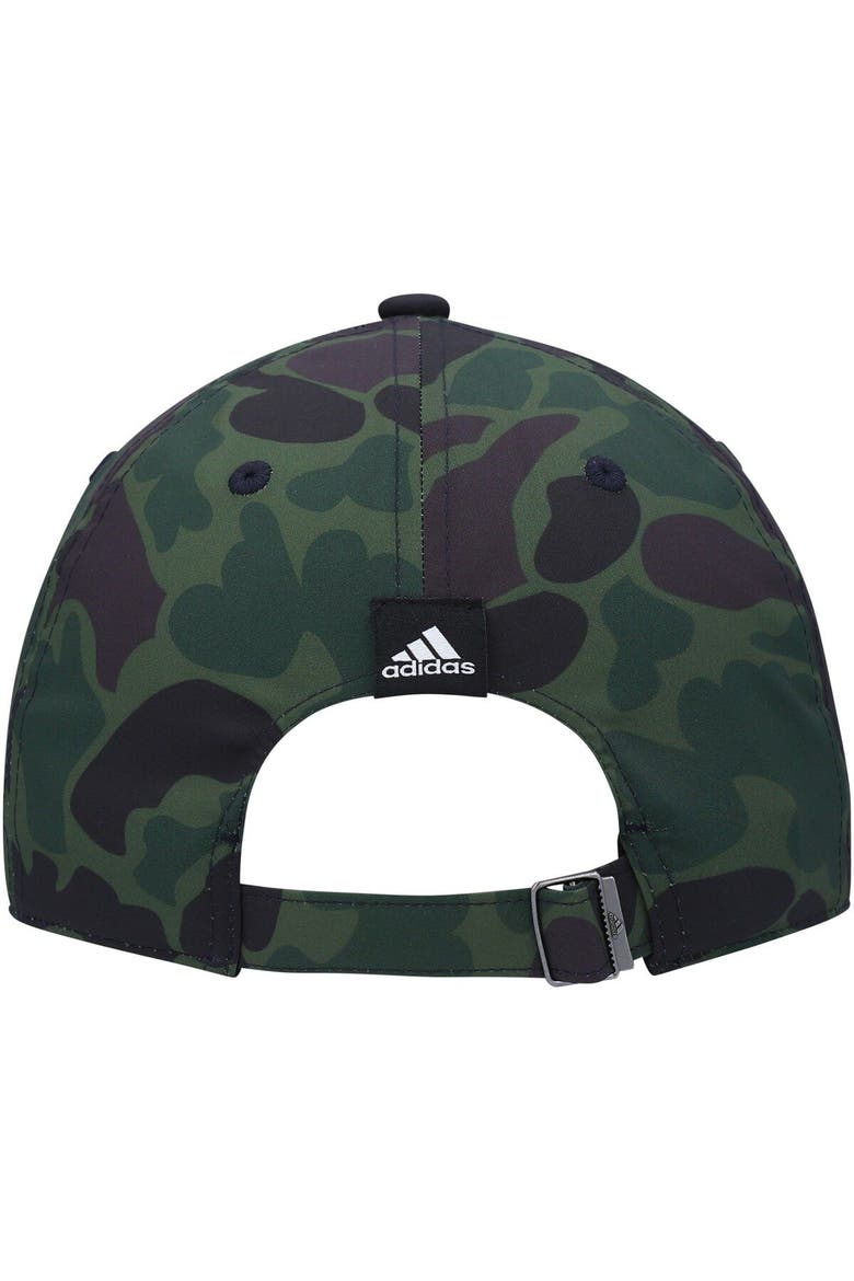Men's adidas Camo Nebraska Huskers Military Appreciation Slouch Primegreen Adjustable Hat, Alternate, color, Camo