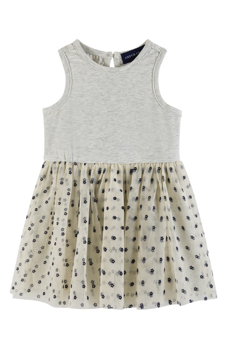 Andy & Evan Floral T-Shirt & Dress Set, Alternate, color, 