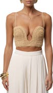 JLUXLABEL Sail Away Plunge Bustier Crop Top