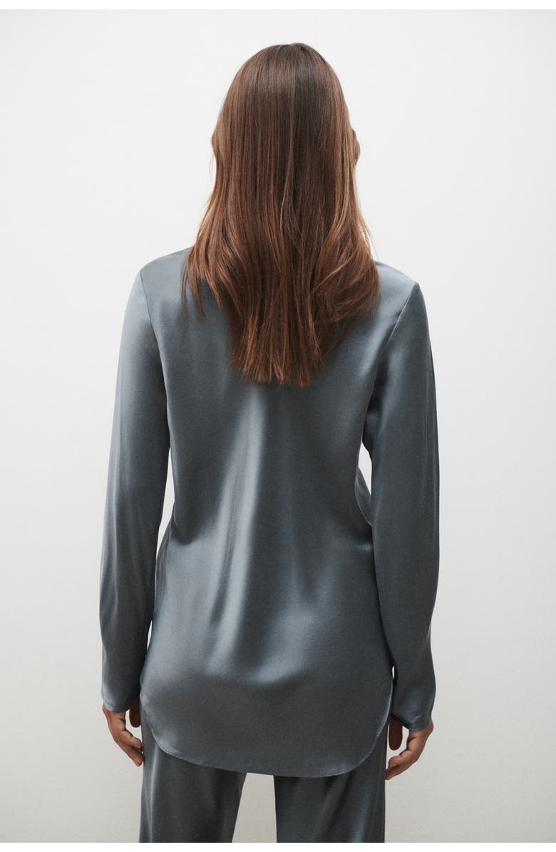 SILK LAUNDRY Bias Cut Shirt, Alternate, color,