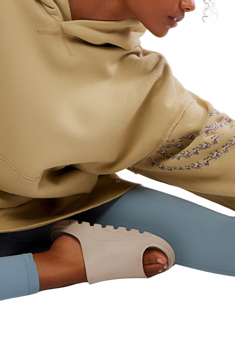 Free People At My Best Embroidered Hoodie, Alternate, color, 