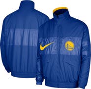 Nike Men's Nike Royal Golden State Warriors Courtside Versus Capsule Full-Zip Jacket