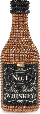 JUDITH LEIBER COUTURE Mini Crystal Bottle Pillbox