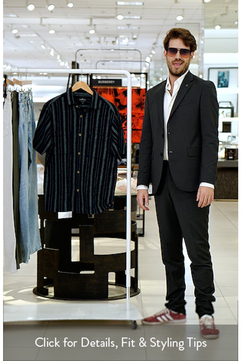 Harley Open Weave Short Sleeve Button-Up Shirt video
