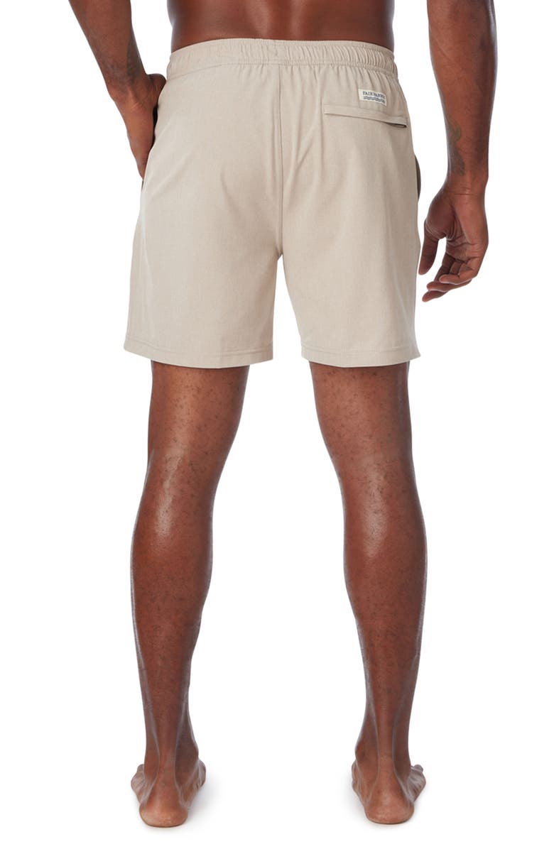 Fair Harbor One Water Repellent Hybrid Shorts, Alternate, color, Khaki (275)