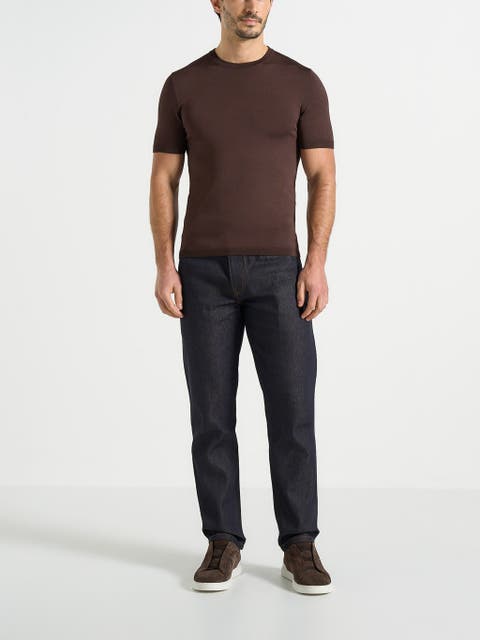 Ellis Luxe Knitted T-Shirt