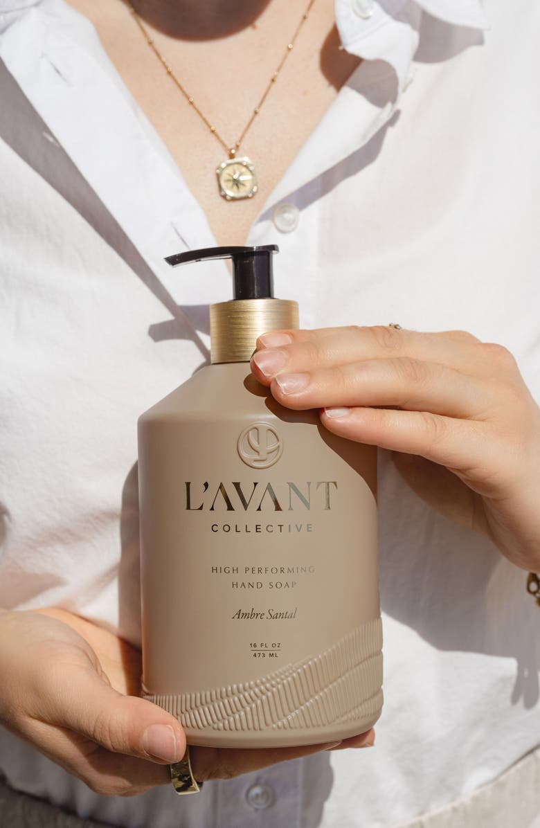 L'AVANT Collective Ambre Santal High Performing Hand Soap, Alternate, color, Beige