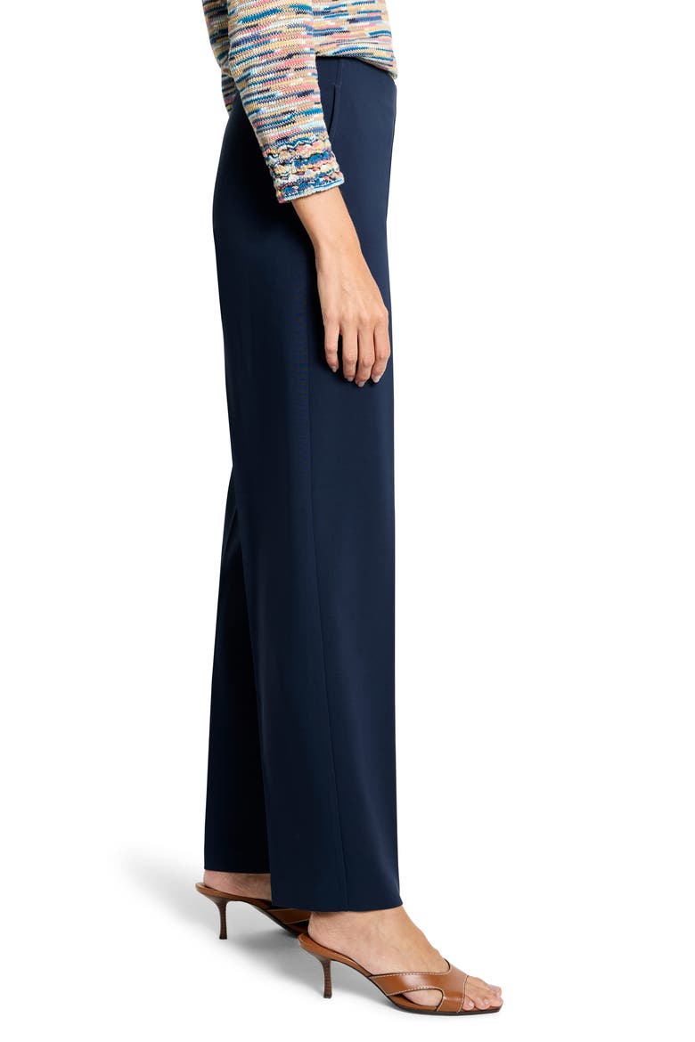 Lenox Wide Leg Stretch Pants, Alternate, color, DARK INDIGO