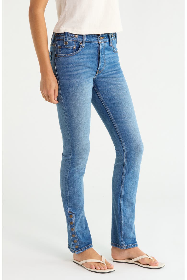 Britt High Waist Skinny Jeans, Alternate, color, VINYL FADE
