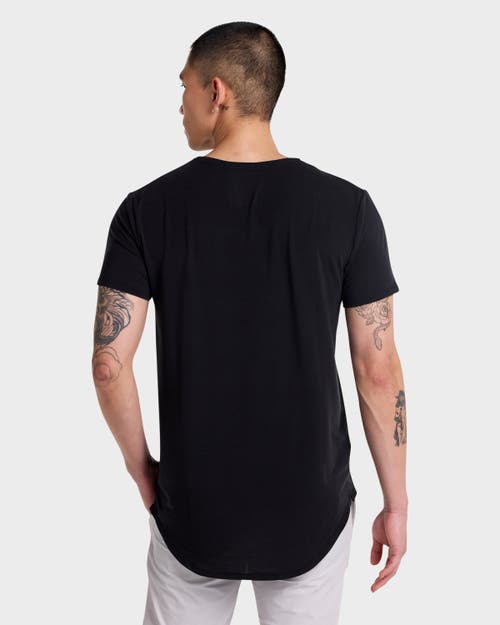 Blanco Clothing Scoop T-shirt Super Soft In Black